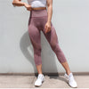 GYMESKO SEAMLESS ENERGY HIGH WAISTED LEGGINGS- Leggings and Bottoms Sportwear ActiveWear for Womens who love fitness, gym, workout, yoga and other sports