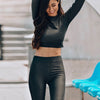 GYMESKO EASE SPORTS SUIT-GYMESKO-Black-L- Leggings and Bottoms Sportwear ActiveWear for Womens who love fitness, gym, workout, yoga and other sports